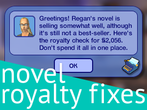 Novel Royalty Fixes