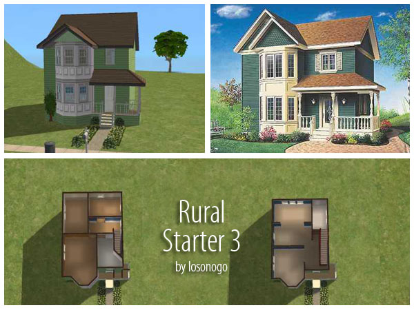 Mod The Sims 3 Rural Starter Homes