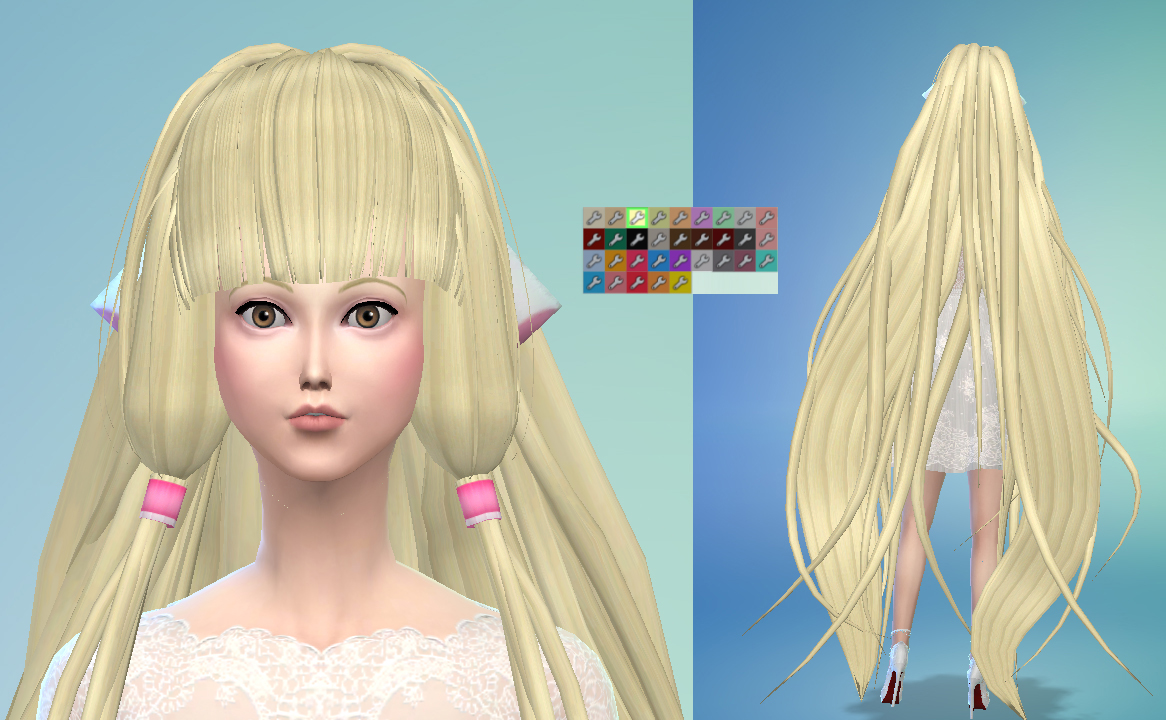 Mod The Sims - Chii from Chobits Hair - Maxis Match