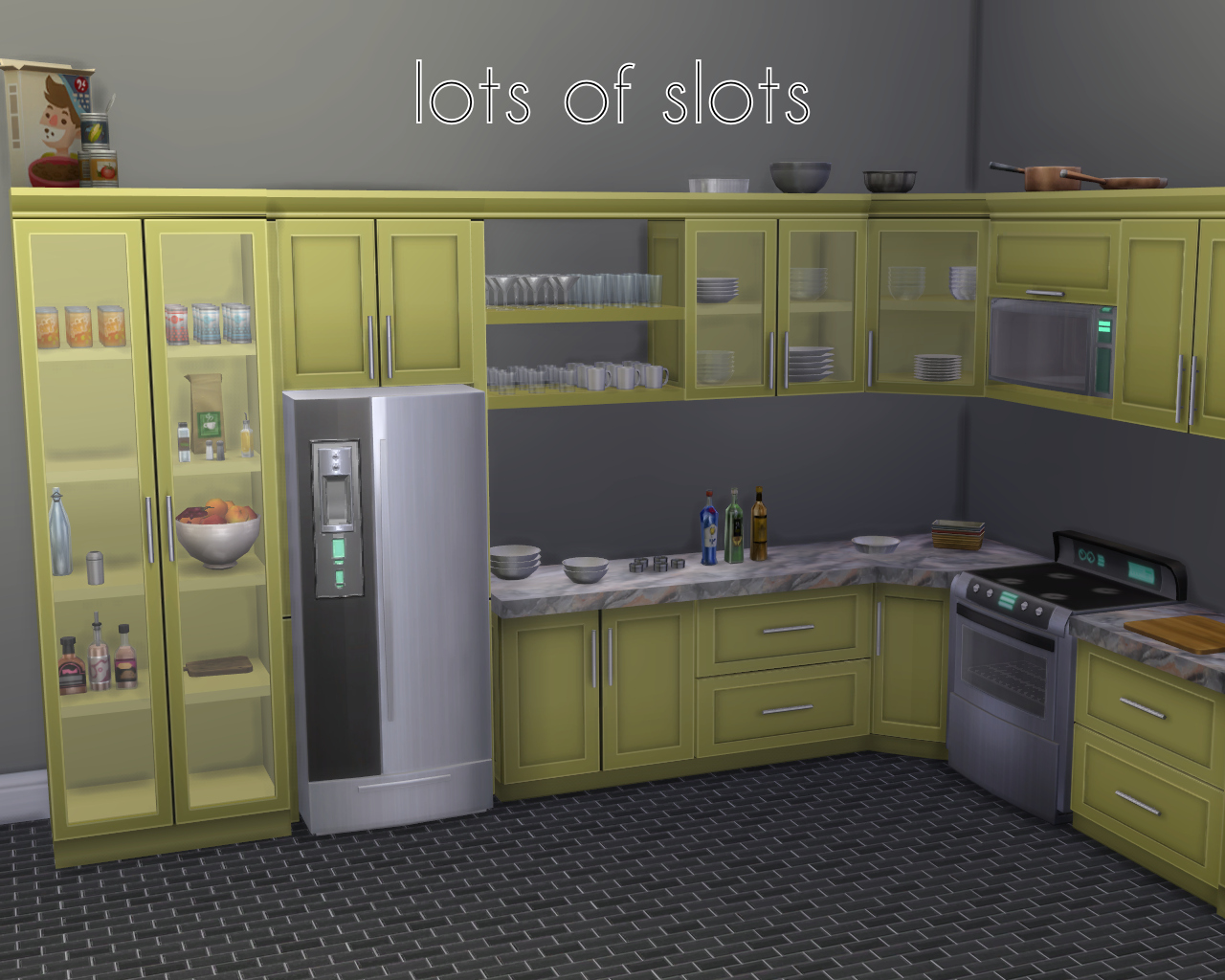 Mod The Sims Sumptuous Kitchen Set