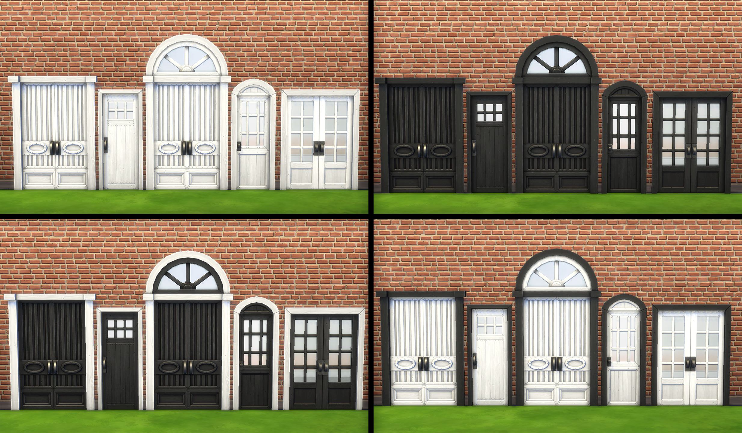 Modern Are There Garage Doors In Sims 4 
